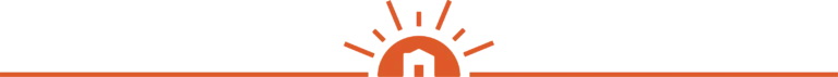 sunrise logo shape divider
