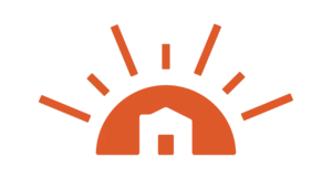 sunrise logo sun orange